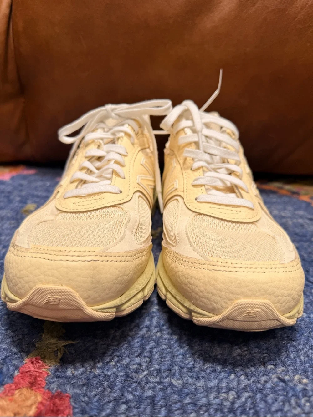 New Balance 990v4 Made in USA U990BO4 Macadamia Nut Morel Men 8 Women 9.5